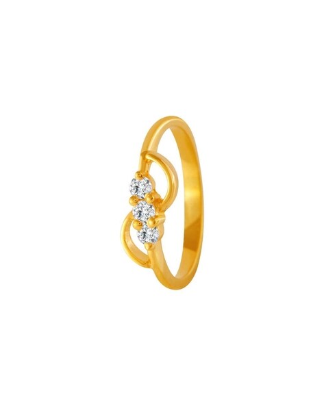 Heart Rings | 18K Diamond Heart Shape Ring Designs Online | PC Chandra