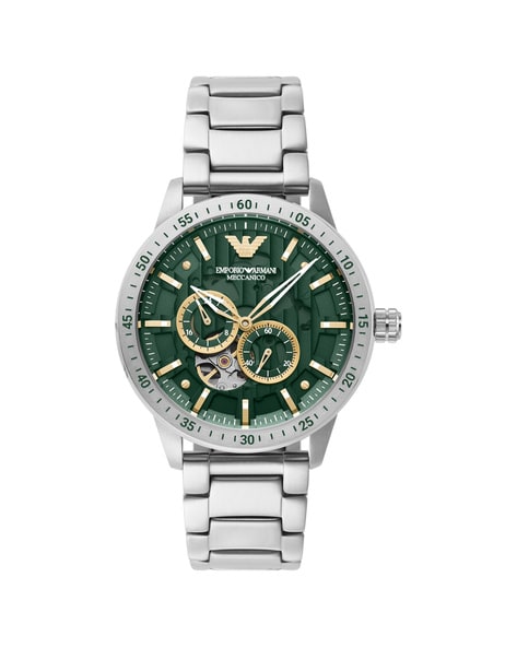 Buy EMPORIO ARMANI AR60053 Chronograph Watch with Metallic Strap