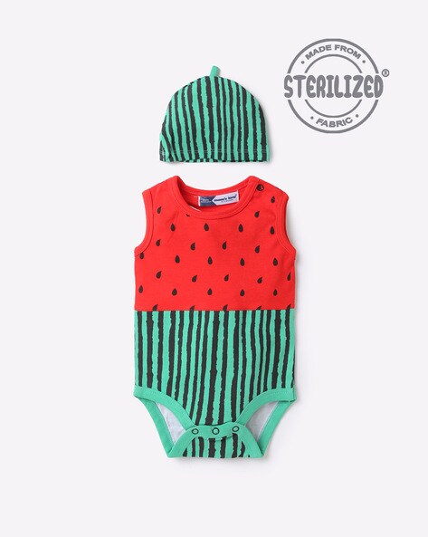 red and green bodysuit