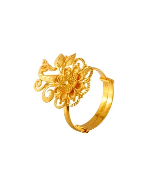 22K 4g Daily Wear Ladies Gold Rings at Rs 24000 in New Delhi | ID:  2852511222312