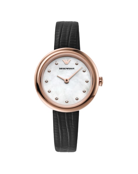 AR11459 Analogue Watch with Leather Strap