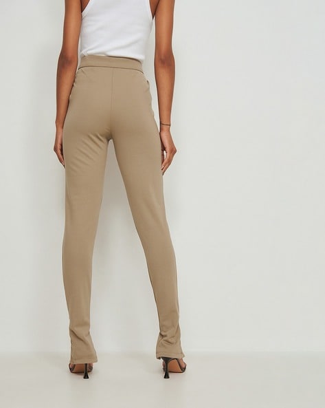 Beige Pants Women - Buy Beige Pants Women Online Starting at Just