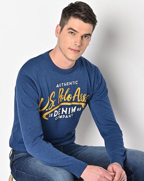 Buy Blue Sweaters Cardigans for Men by U.S. Polo Assn. Online