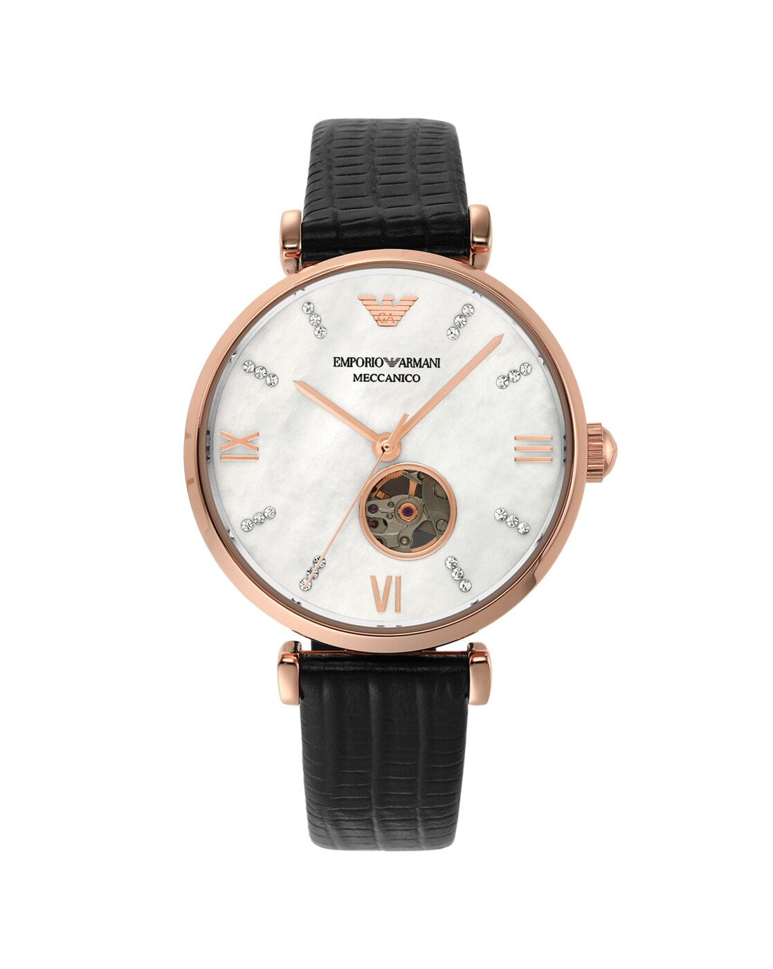 Buy EMPORIO ARMANI AR60047 Analogue Watch with Leather Strap