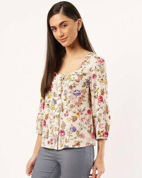 Buy Cream Tops for Women by Marks u0026 Spencer Online | Ajio.com