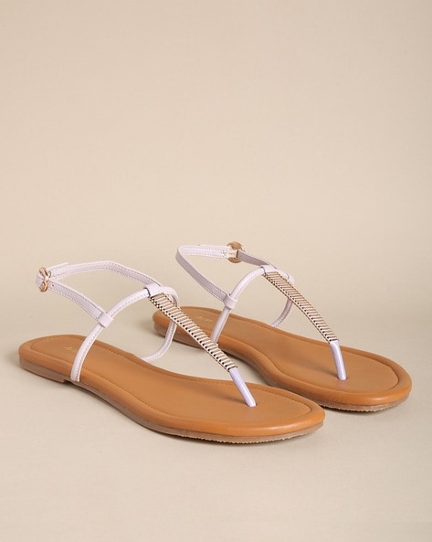 New look white discount sandals