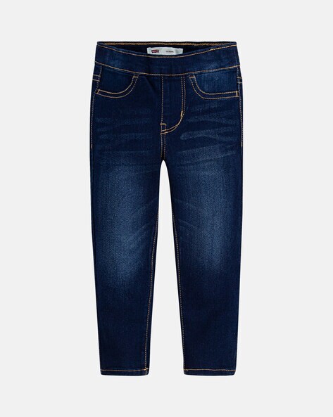 Buy Dark Blue Jeans & Jeggings for Girls by LEVIS Online 