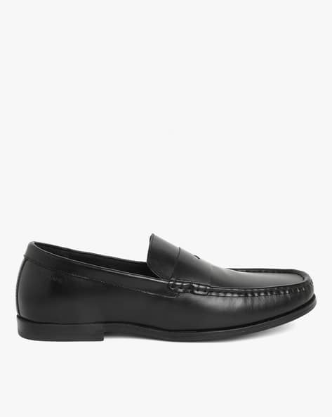 Leather Slip-On Shoes