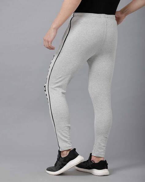 Typographic Print Track Pant with Elasticated Waist