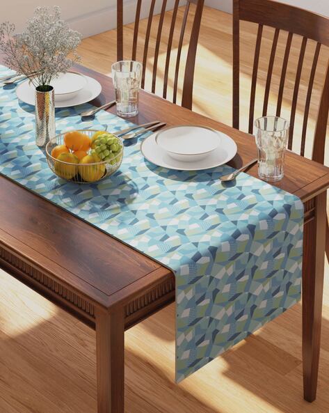 Buy Blue Table Covers, Runners & Slipcovers for Home & Kitchen by