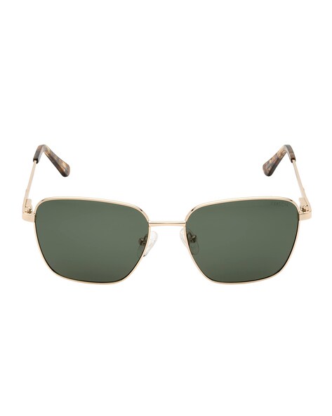 Gucci Men's Yellow Aviator Sunglasses