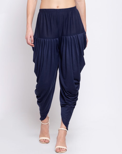 Dhoti Pants with Elasticated Waist Price in India