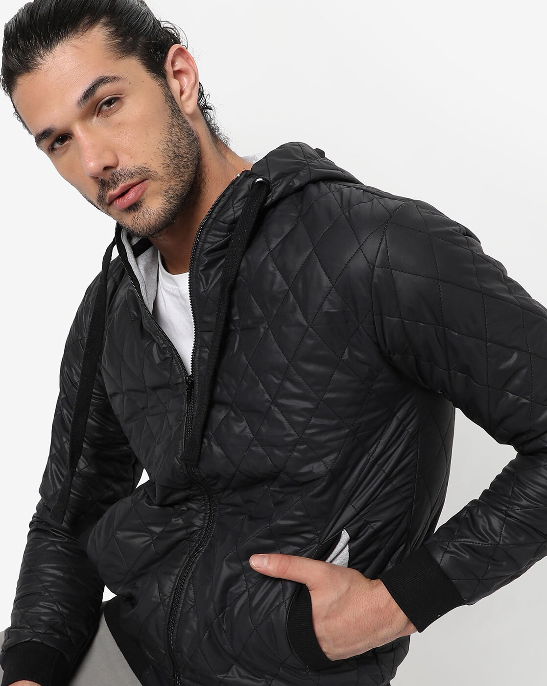 Women's Signature Quilted Classic Jacket in Black | Cole Haan