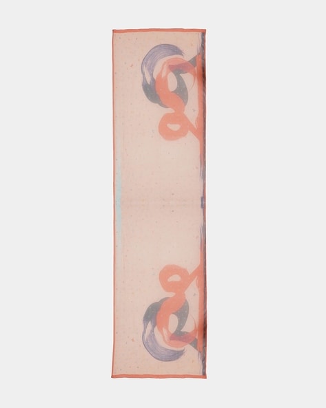 Abstract Print Scarf Price in India