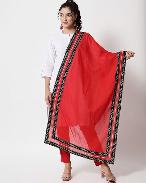 Solid Dupatta Price in India