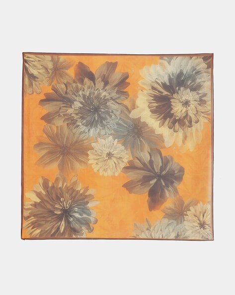Floral Print Silk Scarf Price in India