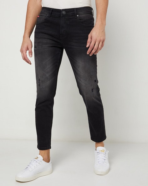 LEE COOPER Slim Men Black Jeans - Buy JET BLACK LEE COOPER Slim Men Black  Jeans Online at Best Prices in India | Flipkart.com