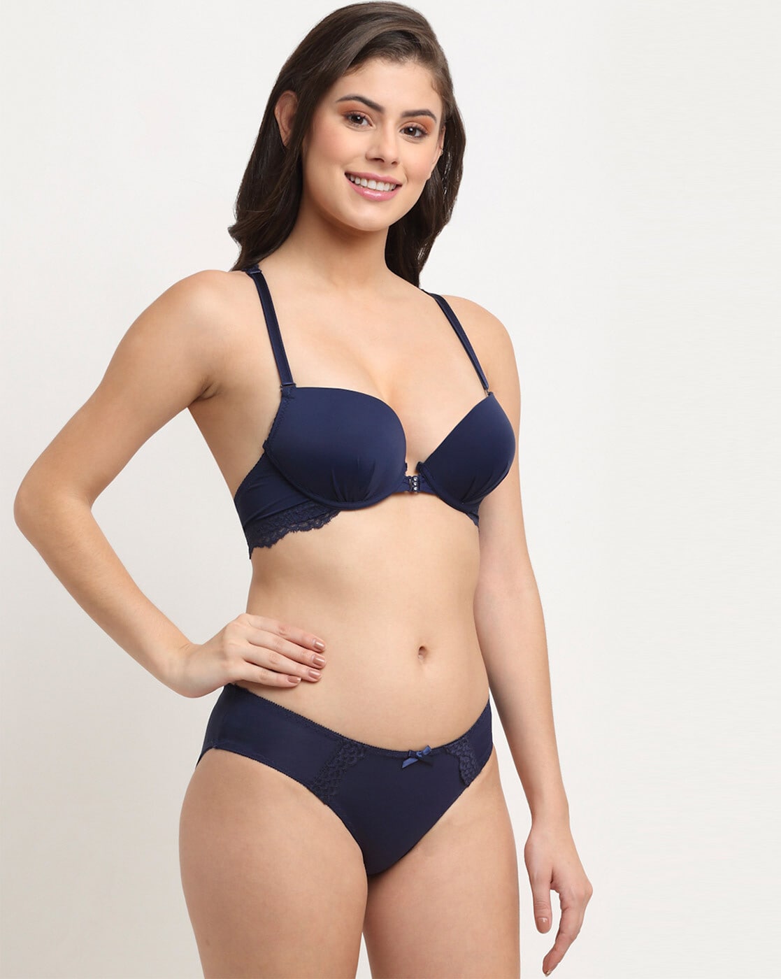 Buy Navy Lingerie Sets for Women by MakClan Online