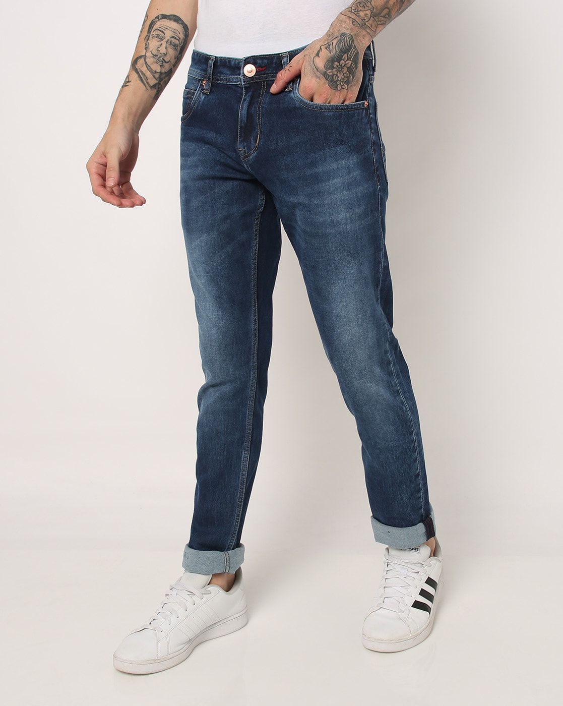 Buy Denim Blue Jeans for Men by LEE COOPER Online  Ajiocom