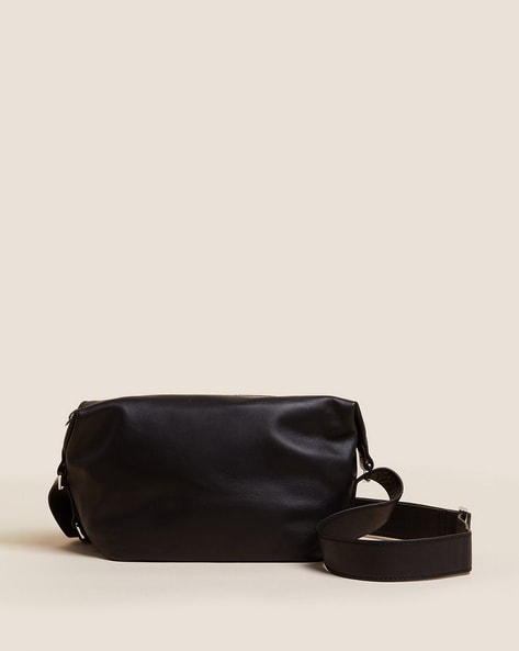 Buy Black Infinite 03 Sling Bag Online - Hidesign