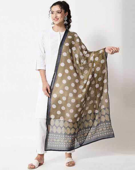 Geometric Print Dupatta Price in India