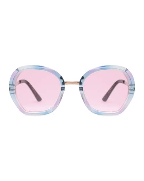 Peter Jones RD020PK UV-Protected Full-Rim Sunglasses