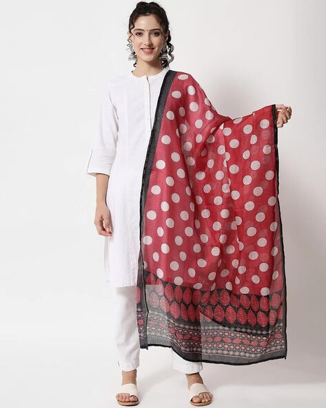 Geometric Print Dupatta Price in India