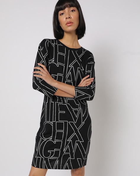 Armani logo on sale dress