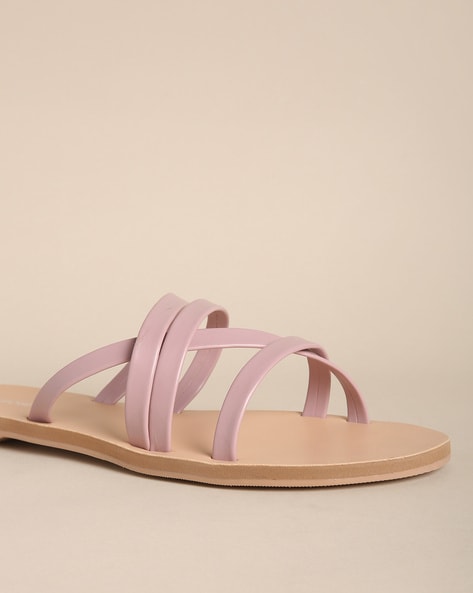 Mauve hot sale strappy sandals