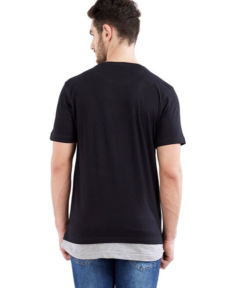 Buy Black Tshirts for Men by MANIAC Online