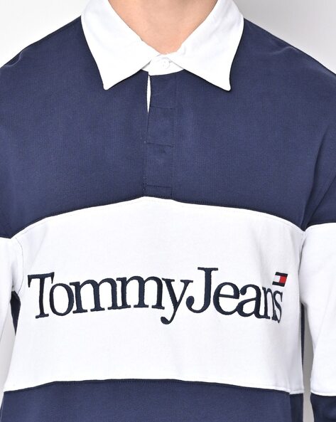 Tommy jeans rugby shirt hot sale