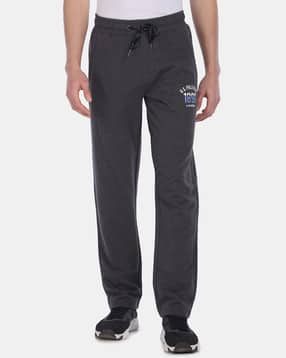 u.s. polo assn. Men Heathered Track Pants with Drawstring Waist-picture-35