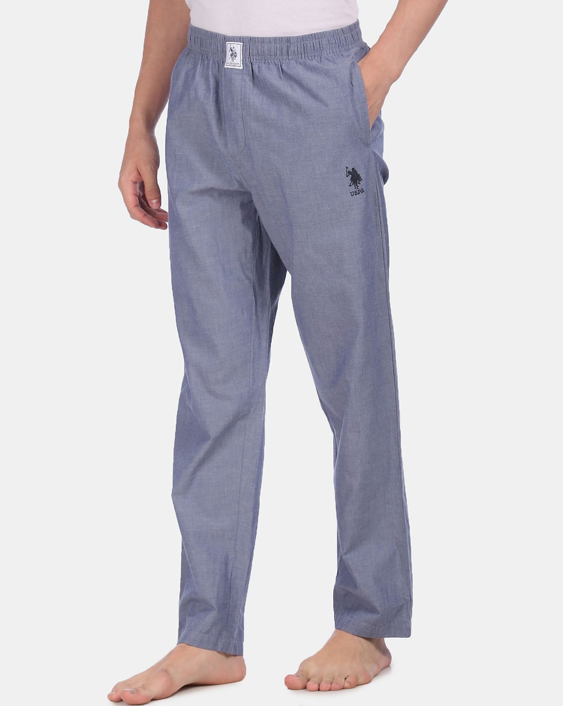 U.S. Polo Assn Men's Size XL Sleepwear Pants Plaid Blue And Gray | eBay