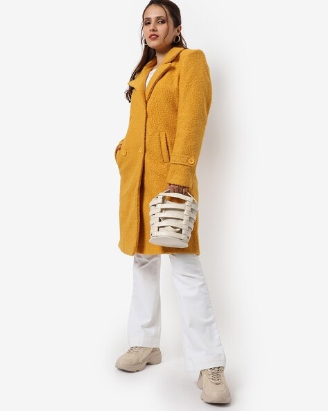 Mustard hotsell down coat