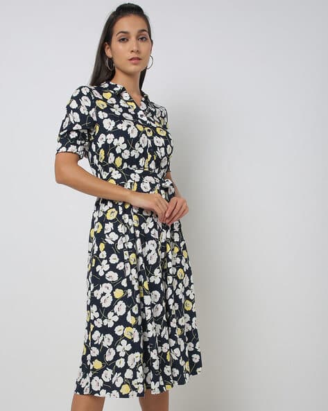 Buy Navy Blue Dresses for Women by Fig Online