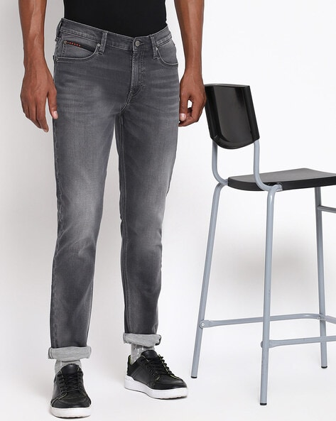 Lee Mid-Rise Skinny Fit Jeans