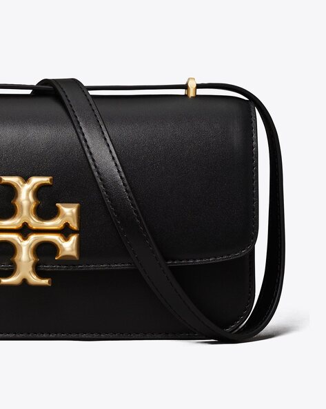 473 TORY BURCH Eleanor Small Convertible Shoulder Bag BLACK