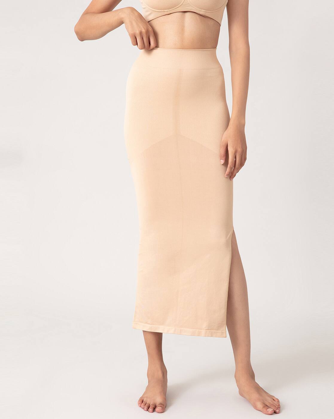 Zivame Saree Shapewear Petticoat Black Nylon atelieryuwa.ciao.jp