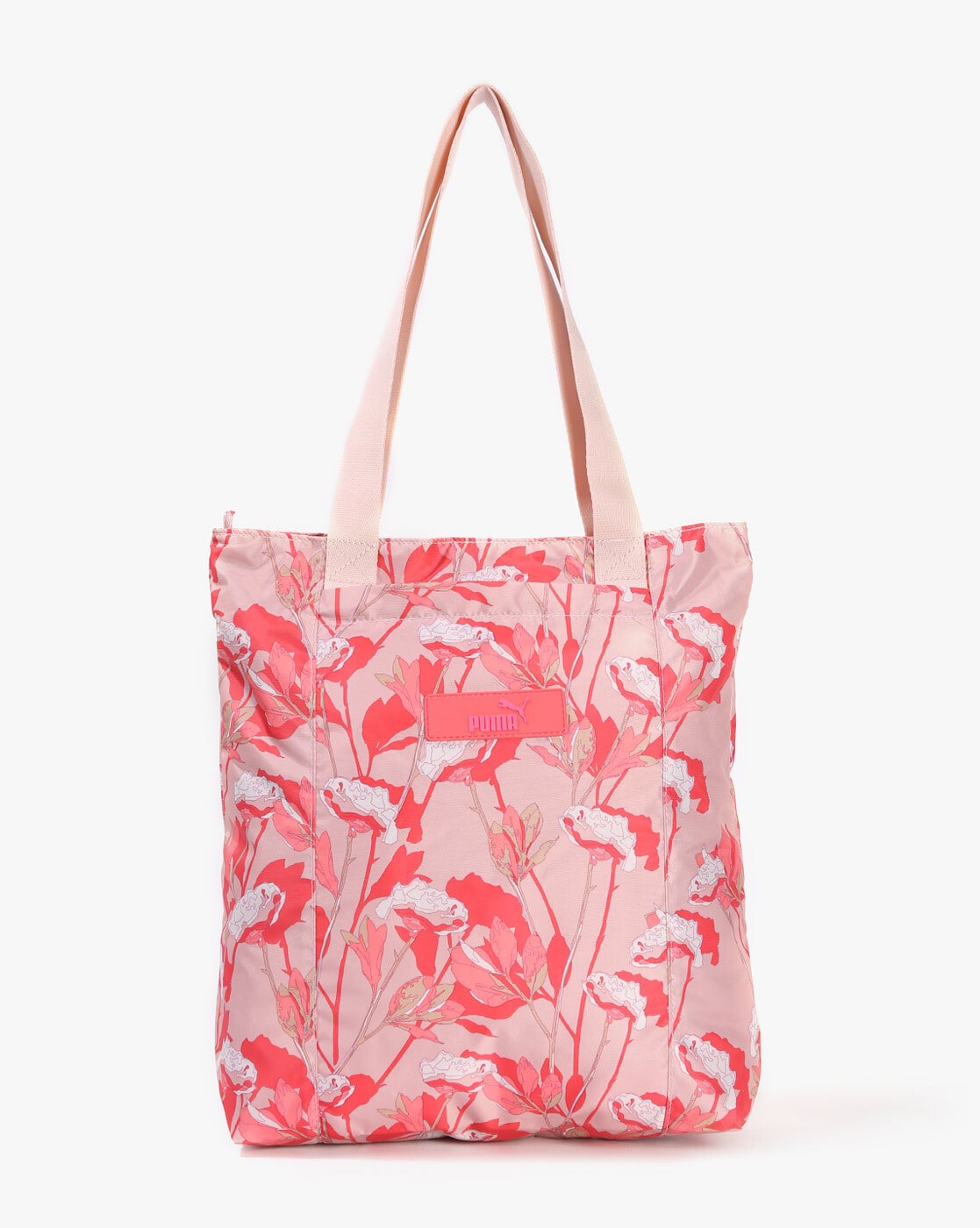 Pink Peony Floral Personalized Mrs. Tote Bag