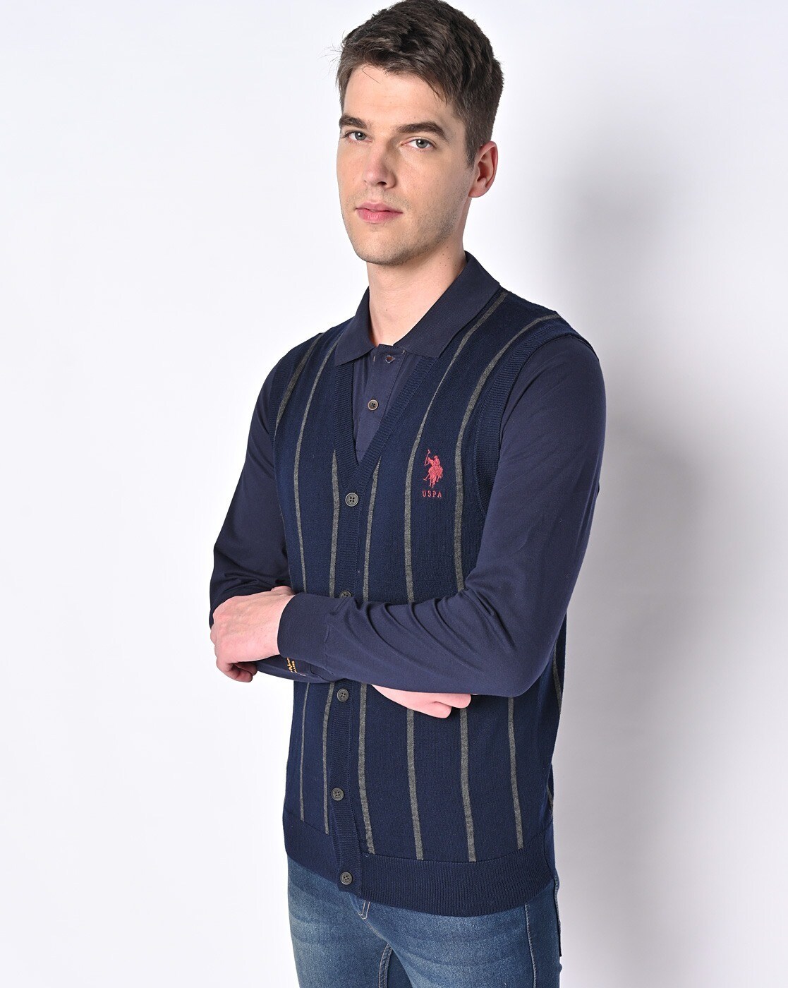 Us hotsell polo cardigan