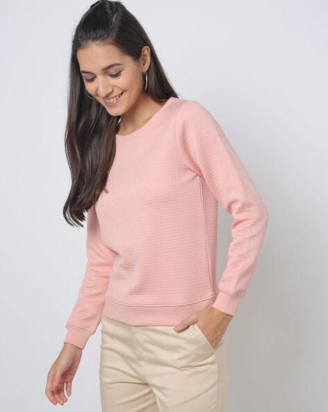 Buy Pink Sweatshirt & Hoodies for Women by Teamspirit Online