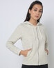 Buy Off White Jackets & Coats for Women by DNMX Online | Ajio.com