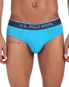 u.s. polo assn. Brand Print Brief with Elasticated Waist-picture-33