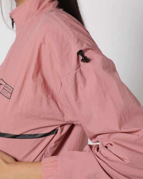 Mesh clearance anorak pink