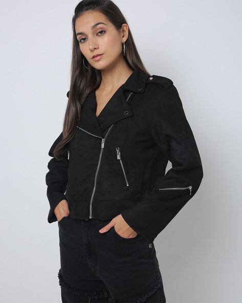 Lee cooper classic pu jacket ladies clearance
