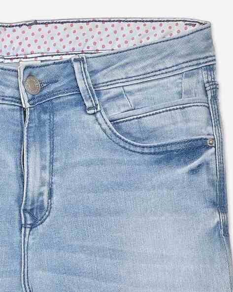 Buy Sky Blue Jeans & Jeggings for Women by Recap Online