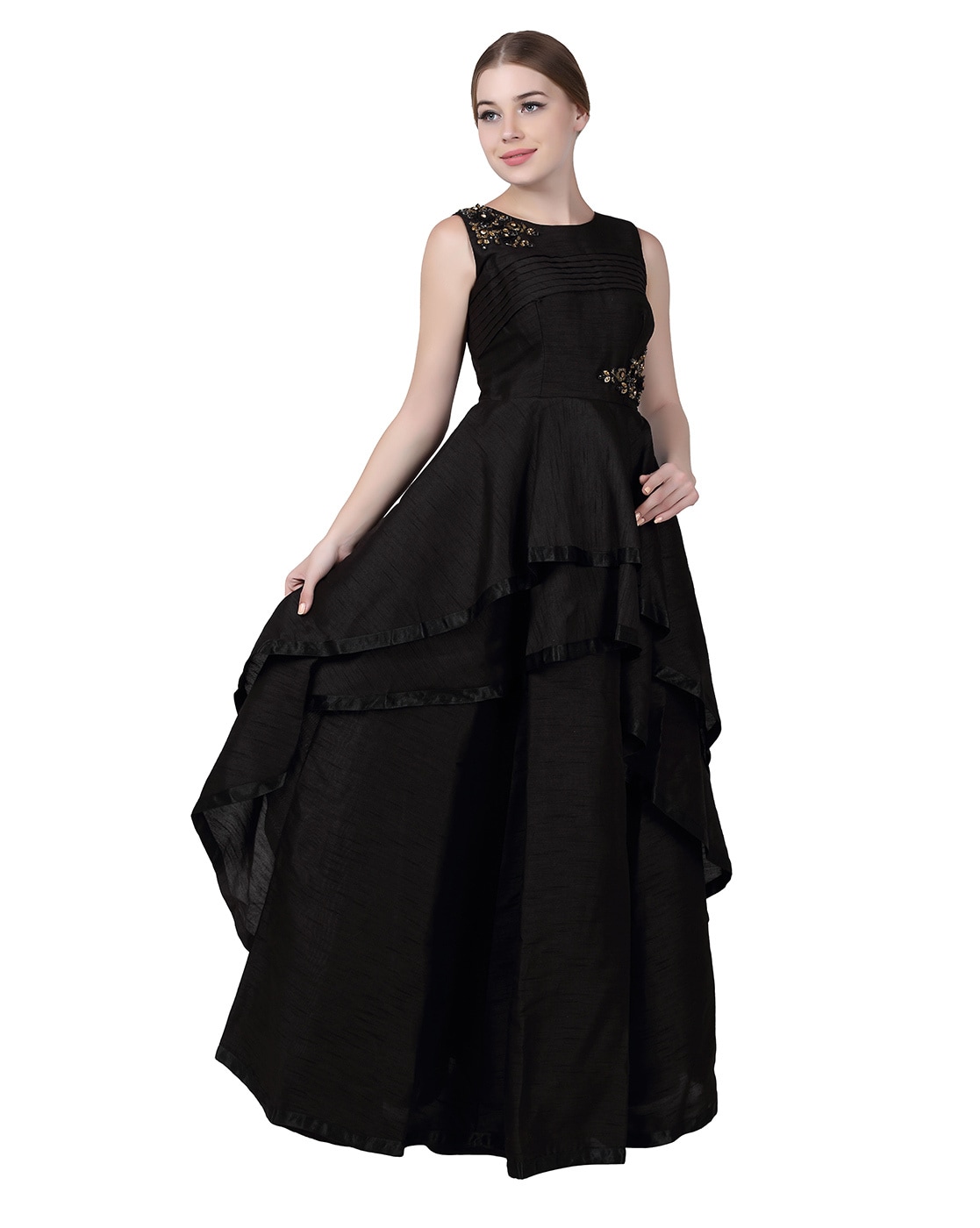 Buy Black Gowns For Women Online In India At Best Price Offers | Tata CLiQ