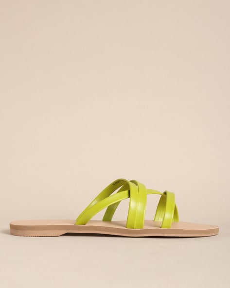 Lime green sandals size 11 new arrivals