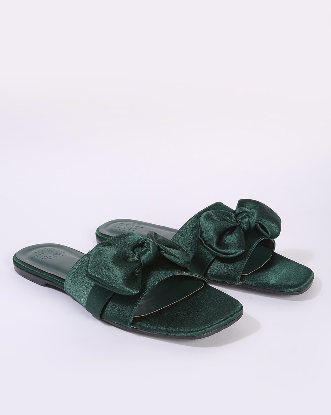 Women's discount bow slides