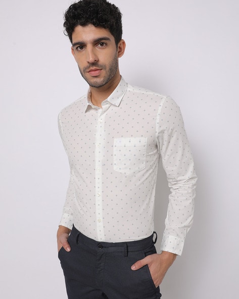 Buy White Shirts for Men by NETPLAY Online